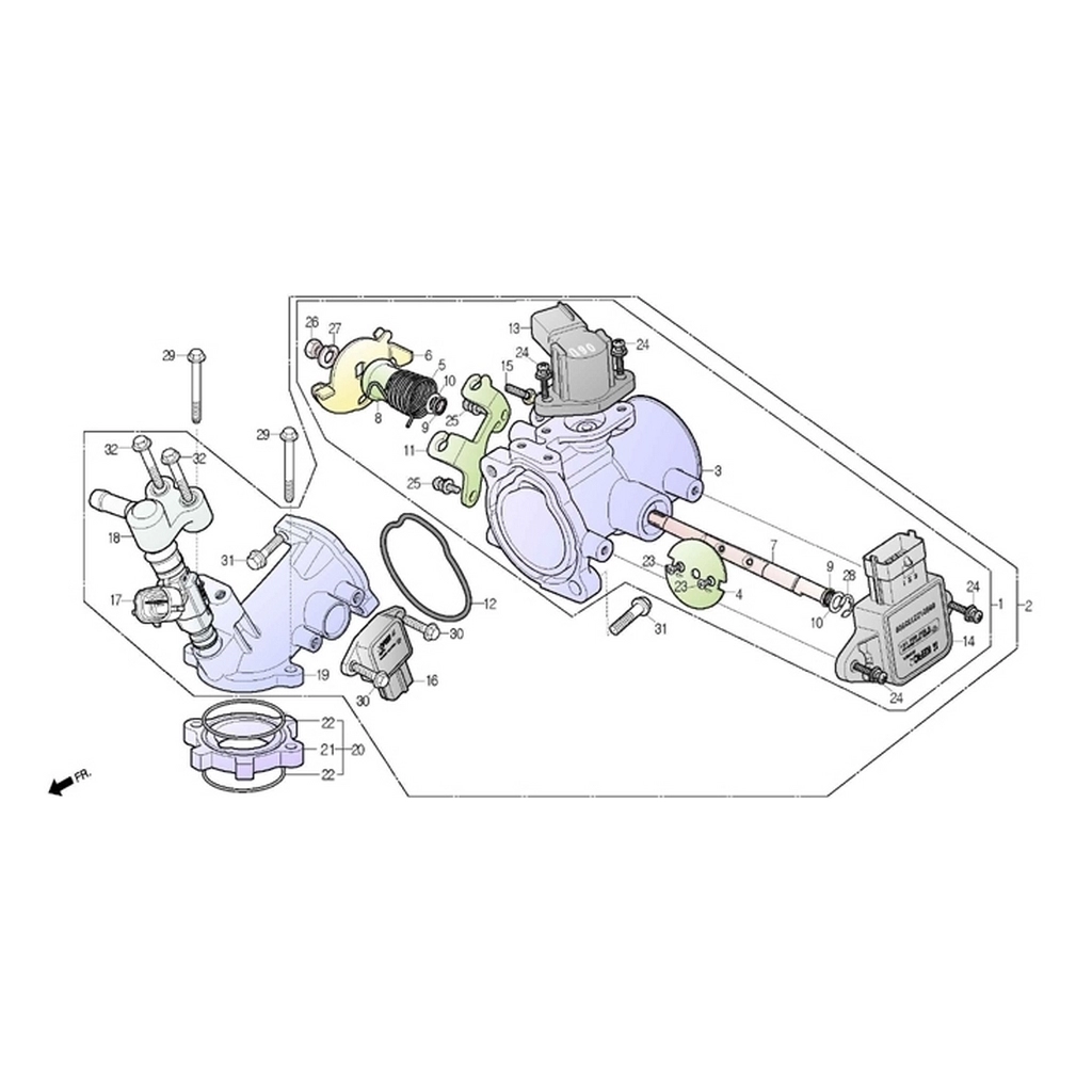 DAELIM SV250 (DL250-S3) IZALASYON CONTASI #DL250-S3 E1421
